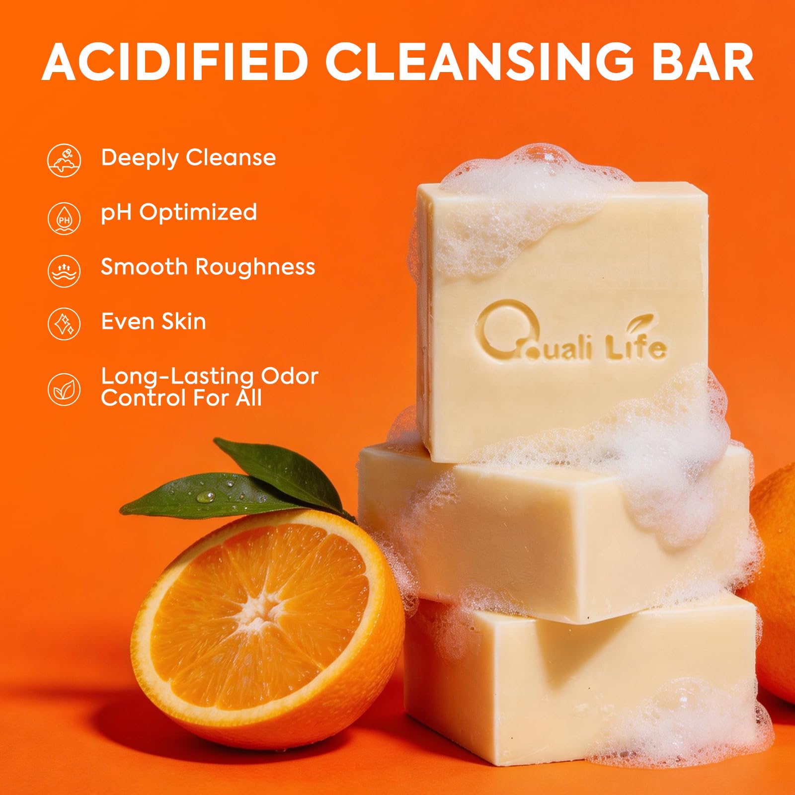 QualiLife three individually wrapped bars for easy storage