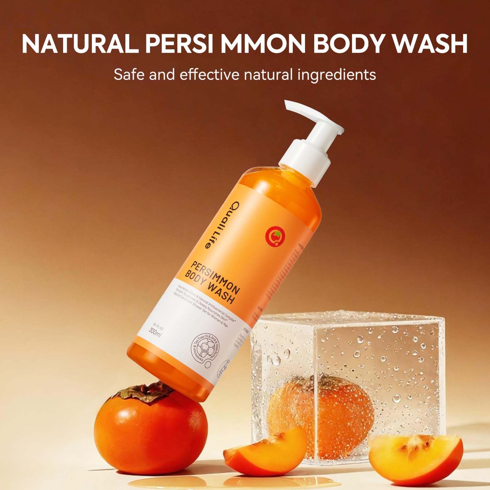 QualiLife in shower lifestyle scene showing family-safe daily freshness