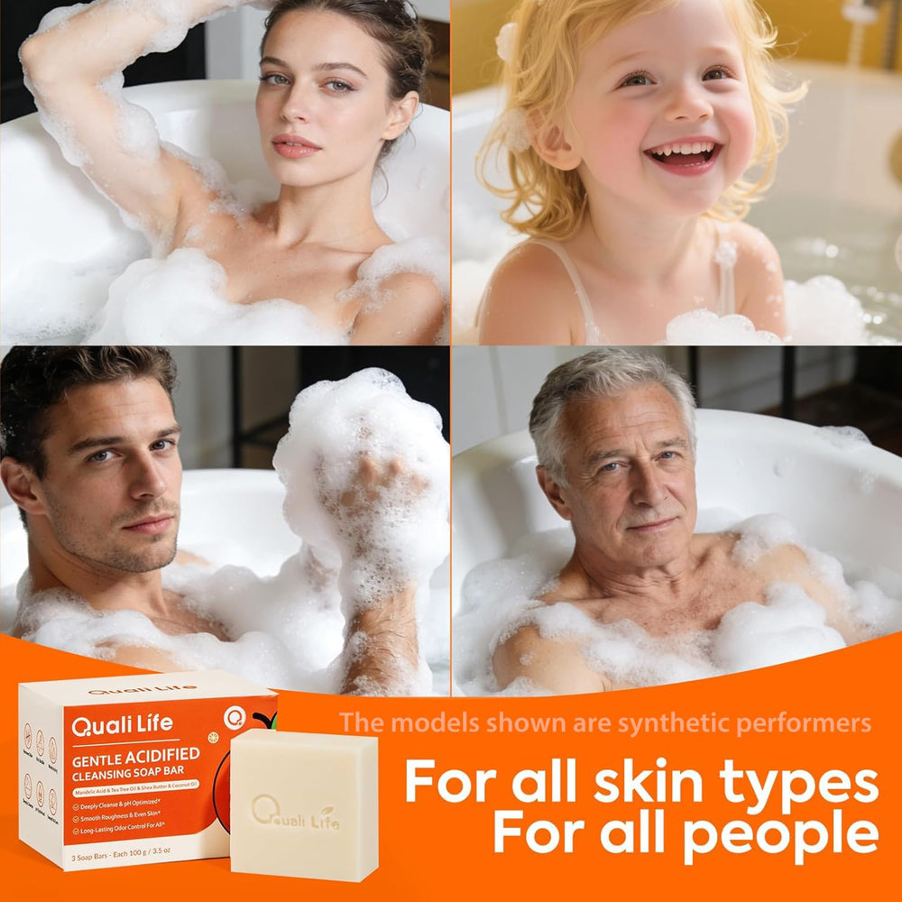 QualiLife with tangerine and oils showing subtle citrus scent