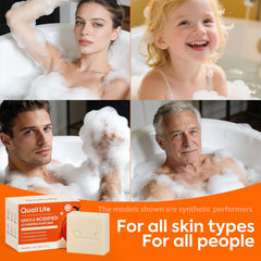 QualiLife with tangerine and oils showing subtle citrus scent