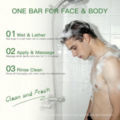 QualiLife soap on bathroom shelf in lifestyle setting promoting daily use
