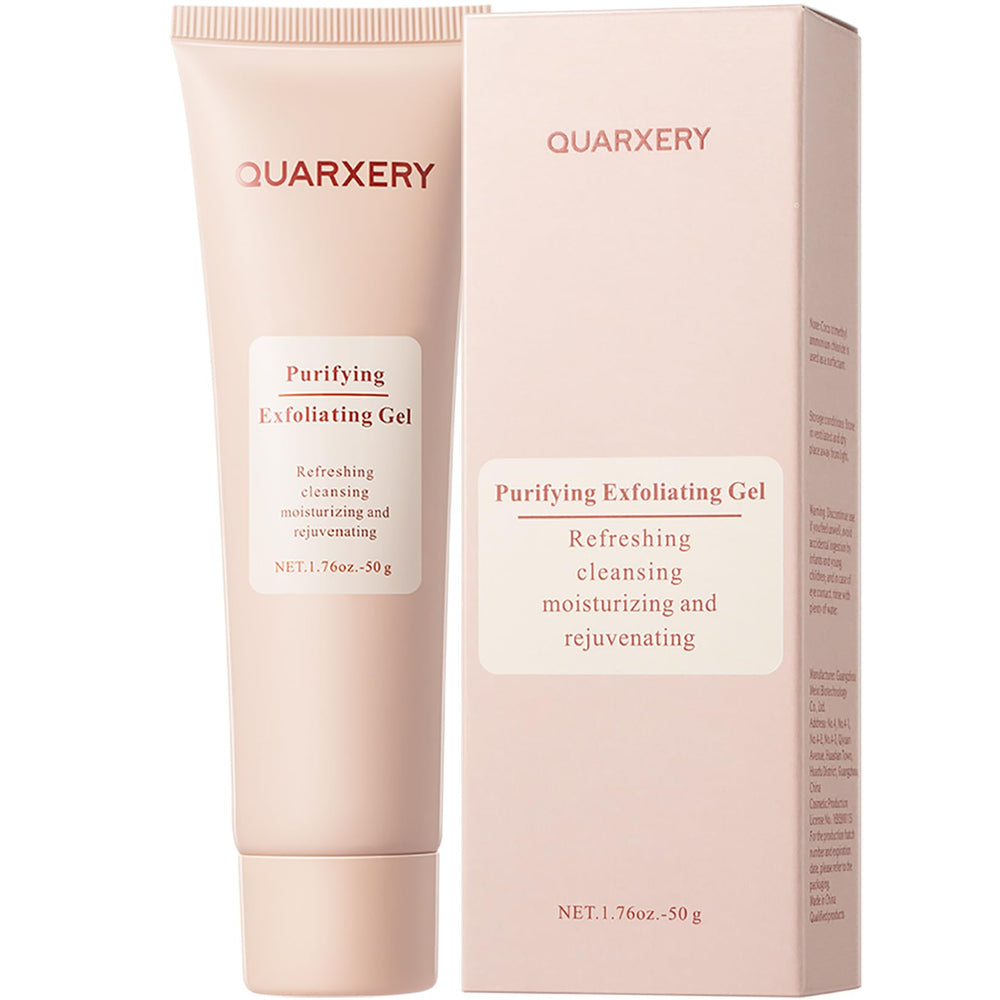 QUARXERY front packaging showing pump and citrus label benefits