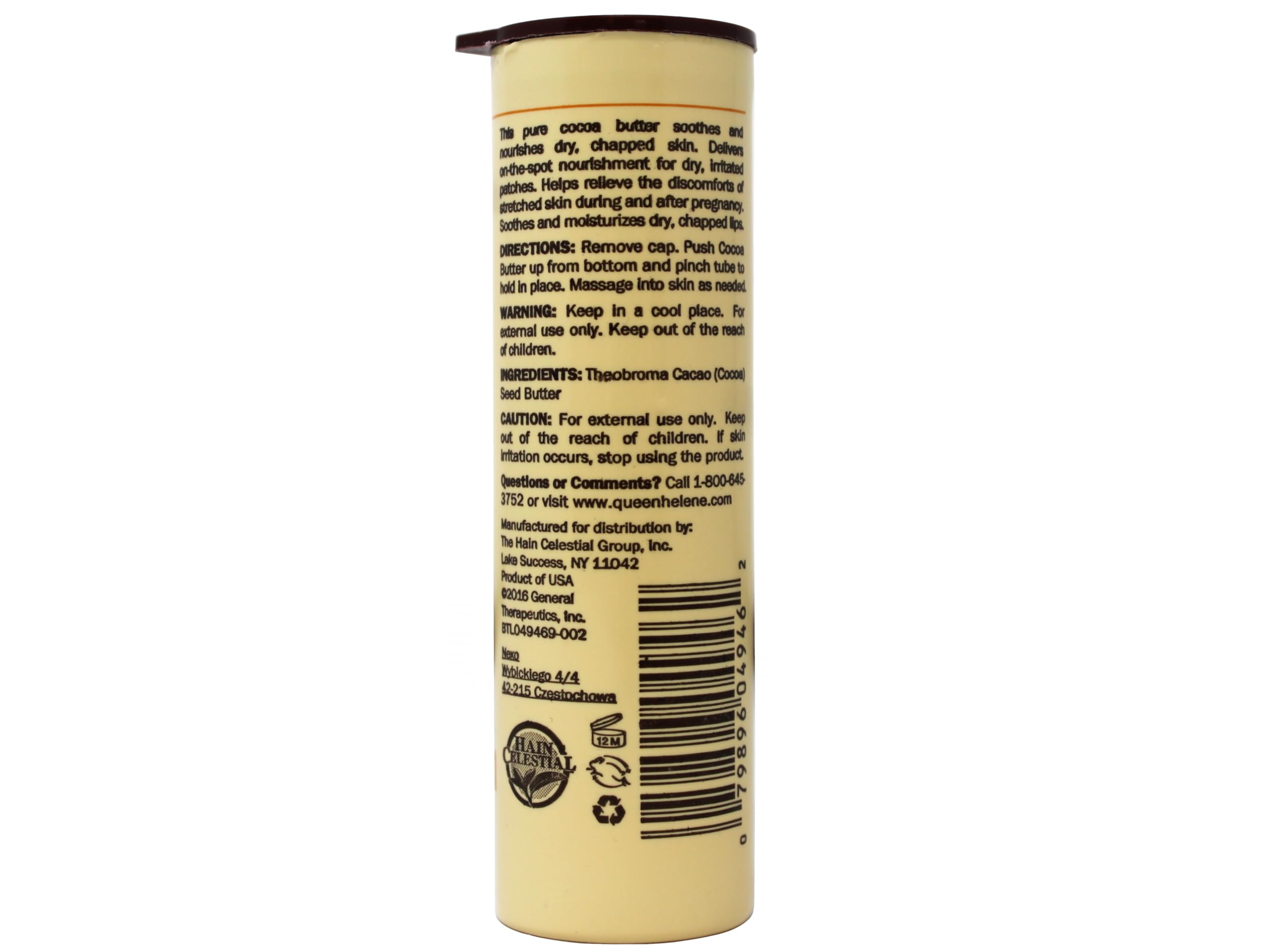 Queen Helene stick being applied to hand for instant softening and targeted hydration