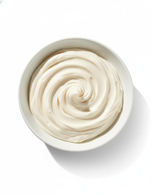 Queen Helene cream texture close-up demonstrating rich moisturizing consistency