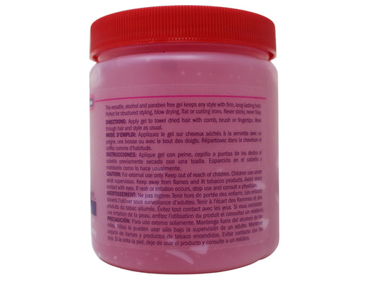 Queen Helene gel texture close-up highlighting smooth, non-sticky hold