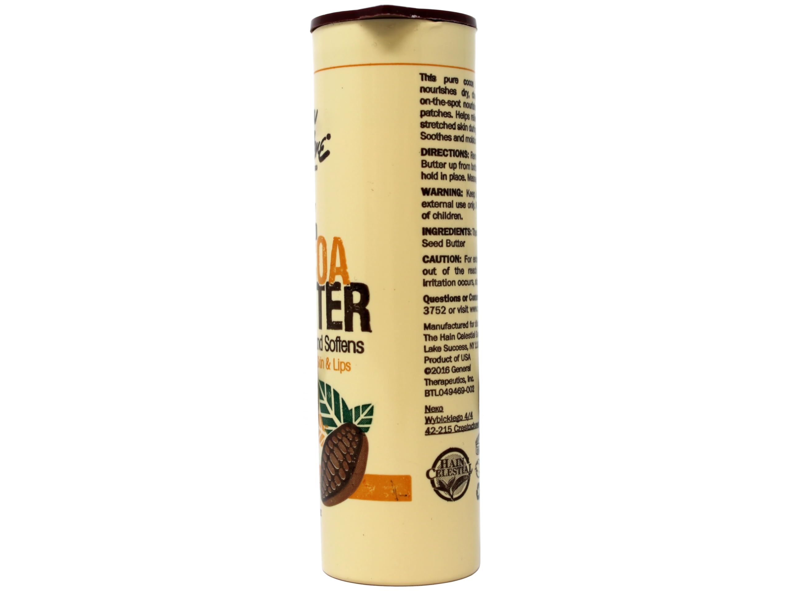 Queen Helene close-up of cocoa butter texture illustrating concentrated, nourishing emollient