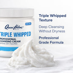 Queen Helene close-up of whipped cream texture for gentle massage benefit
