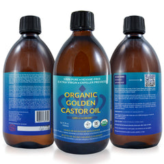 QUEEN OF THE THRONES bottle held in hand to show 500ml size and scale