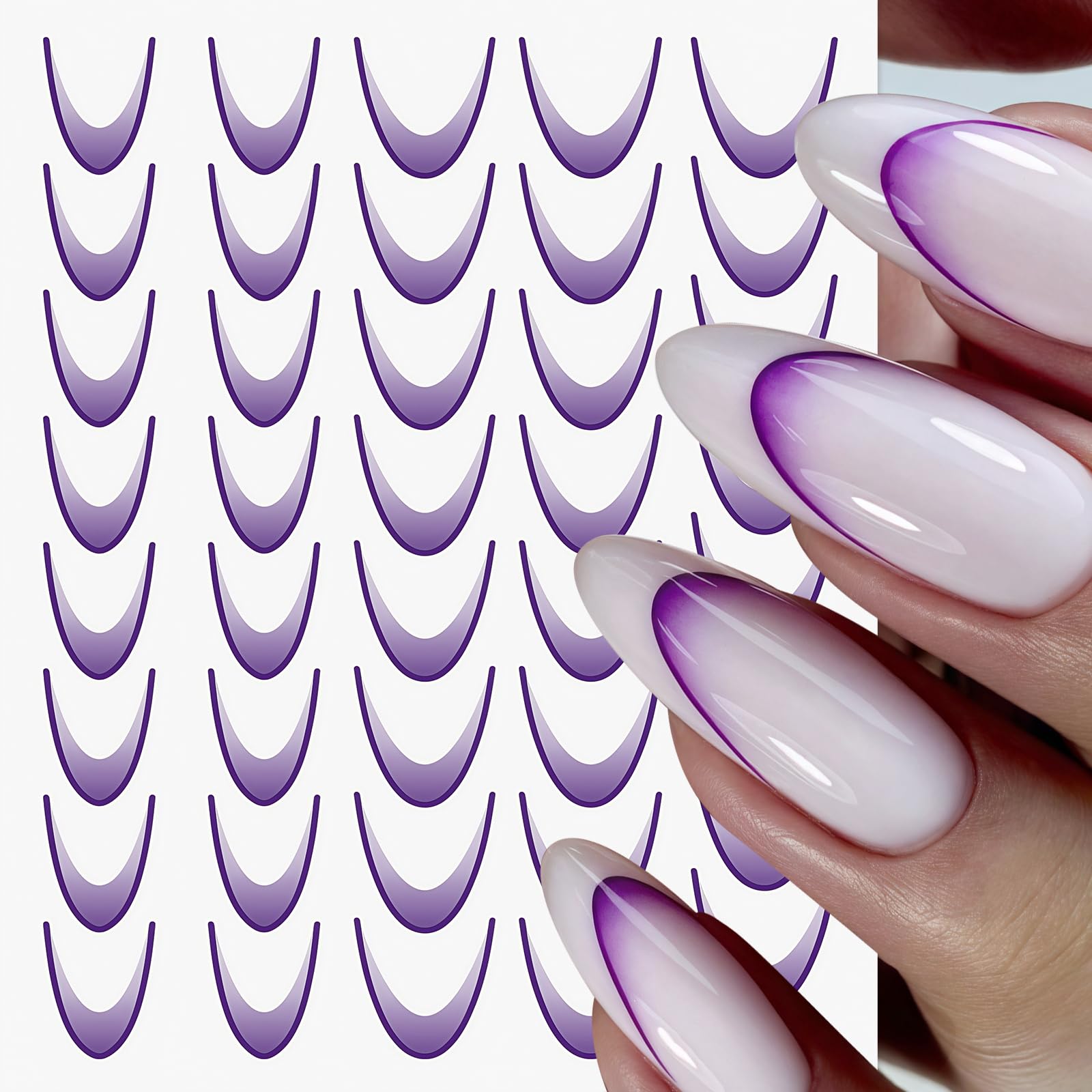 Quezadyl size comparison on fingers showing multiple width options