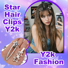 Quilax braid embellished with star clips adding textured sparkle