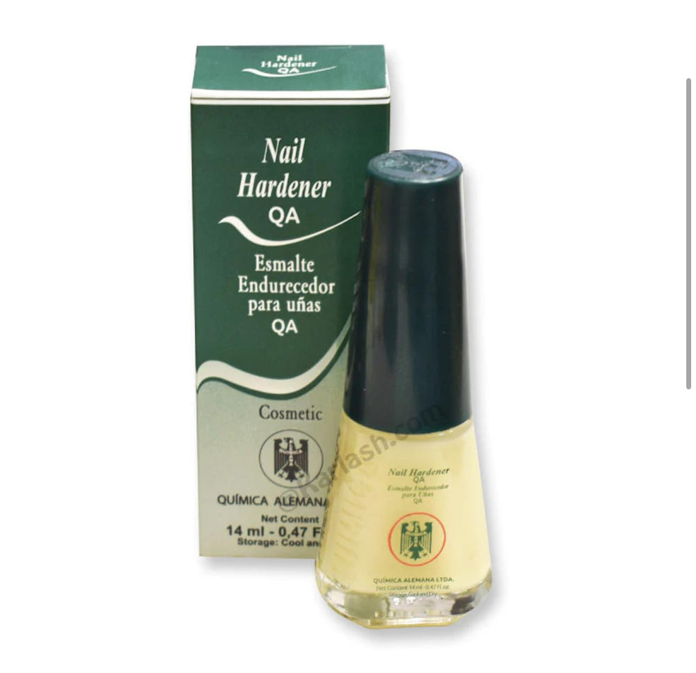Química Alemana front bottle view showing compact size and clear labeling benefits