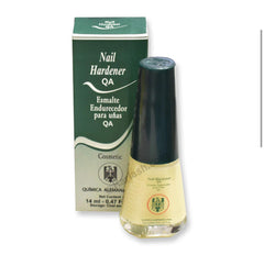 Química Alemana front bottle view showing compact size and clear labeling benefits