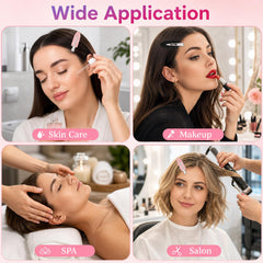 Qulkws clip securing bangs for makeup application with no dents