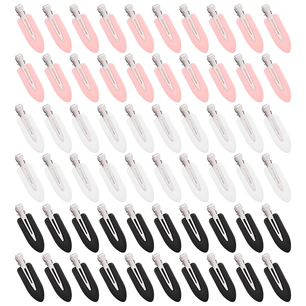 Qulkws front packaging showing 60 no bend clips, clear view and value