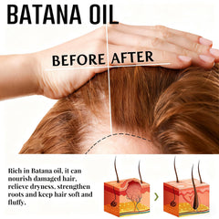 QUNGCO scalp massage application illustrating improved scalp hydration and comfort