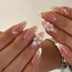 QUNQINLI front packaging showing 24-piece French tip set and tools for quick manicures