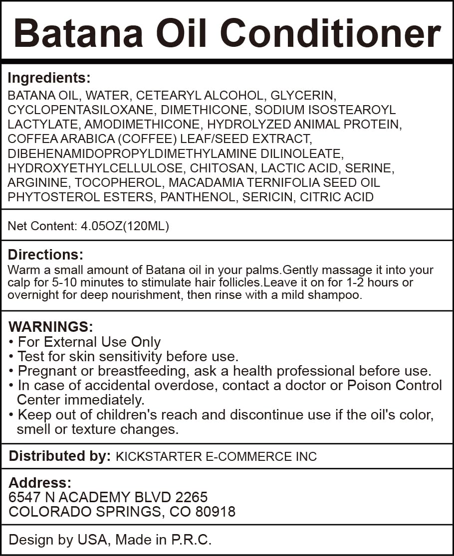 Qytin Batana ingredient label close-up highlighting cold-extraction sourcing