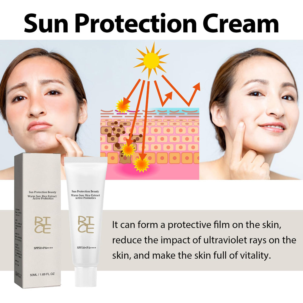Q.Z.Art sunscreen dollop on hand showing easy spreadability and hydration
