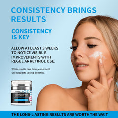 QZQETET cream texture close-up highlighting smooth hydration and quick absorption