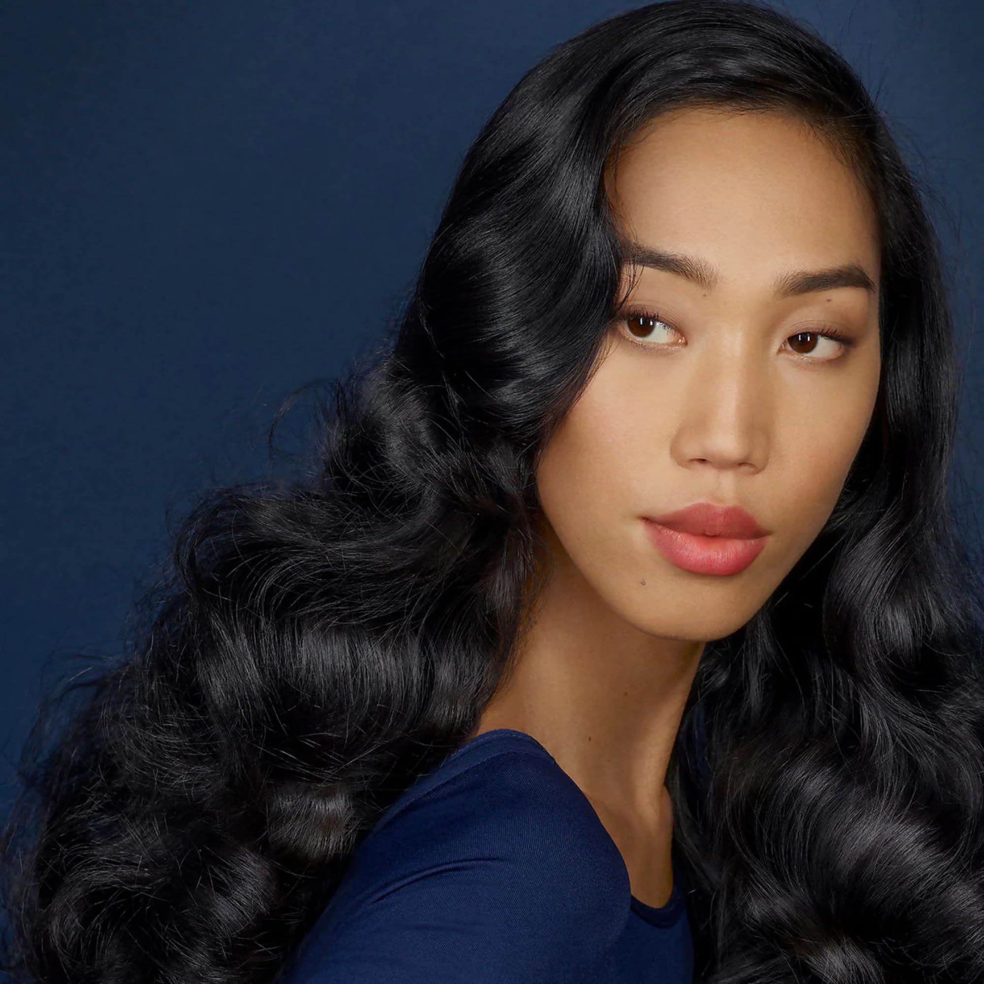 R+Co Hypersonic before and after blowout showing longer-lasting style benefit