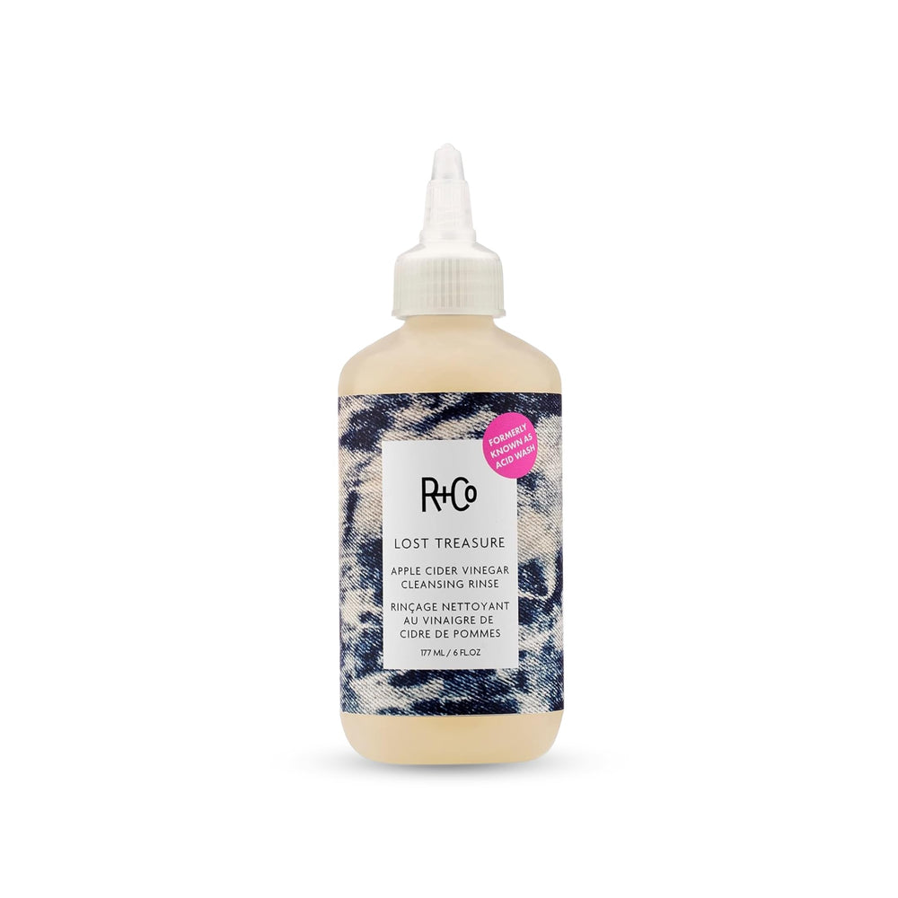 R+Co Lost Treasure front bottle showing size and branding for easy recognition and purchase