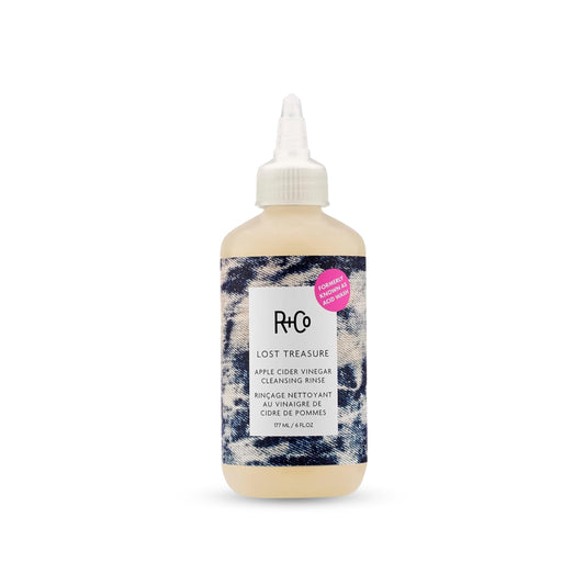 R+Co Lost Treasure front bottle showing size and branding for easy recognition and purchase