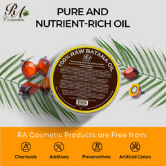 RA COSMETICS bottle in hand showing 16 oz size for long-lasting treatments