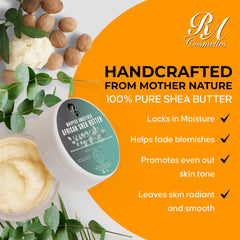 RA COSMETICS shea nuts and ingredients conveying natural origin benefit
