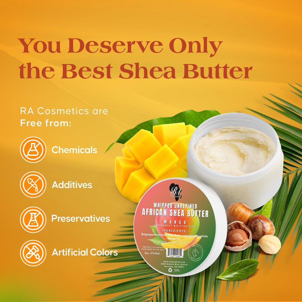 RA COSMETICS open jar whipped texture melting for easy skin absorption