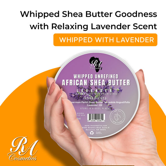 RA COSMETICS close-up whipped texture highlighting creamy spreadability benefit