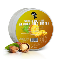 RA COSMETICS whipped texture close-up showing creamy butter for easy absorption