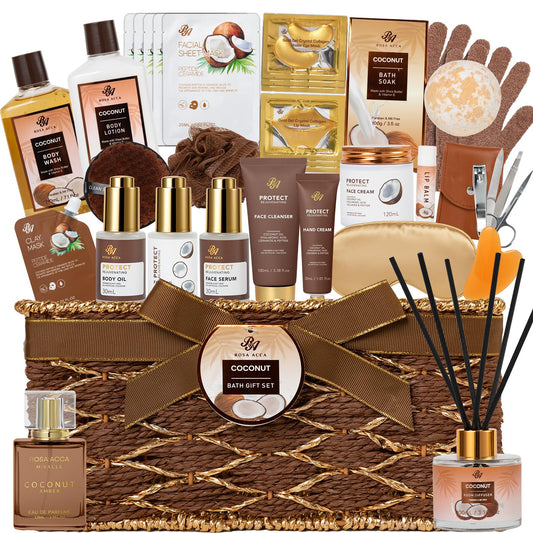 RA ROSA ACCA front-of-basket showing full 35-piece set and presentation benefits