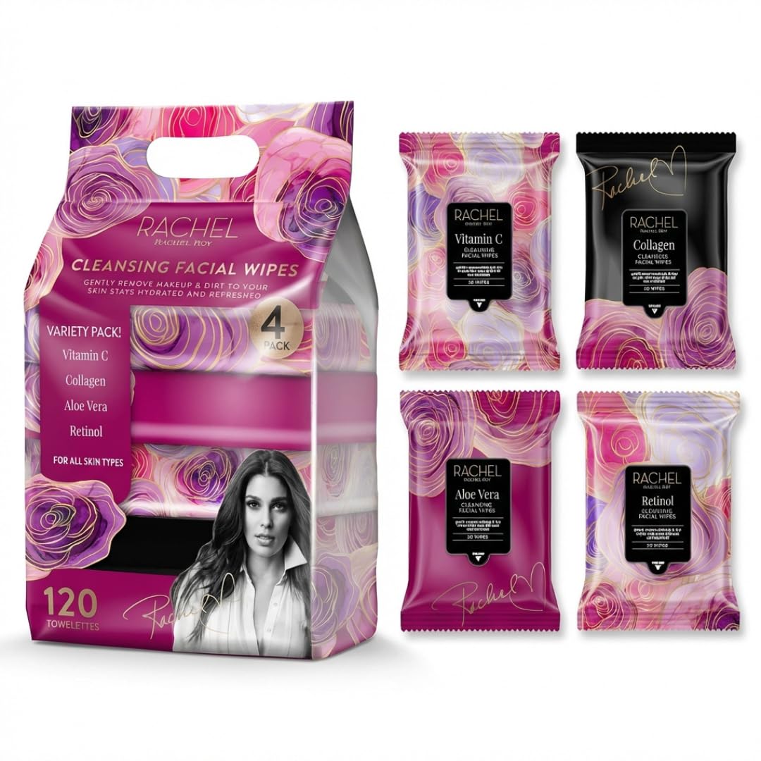 RACHEL Rachel Roy front packaging showing four resealable packs and benefits