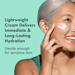 Rael open jar texture close-up highlighting lightweight cream feel