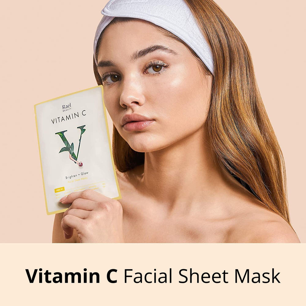 Rael mask on model application demonstrating comfortable fit and coverage benefit