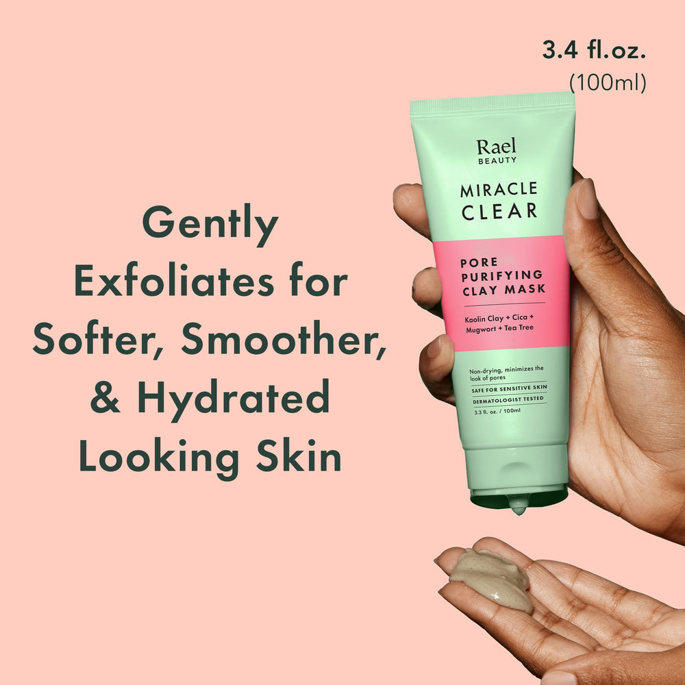 Rael creamy clay texture swatch highlighting smooth application benefit