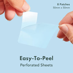 Rael close-up of single XL patch showing absorbent surface