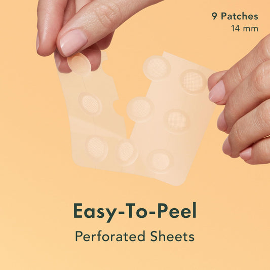 Rael close-up of microcrystal-infused patch texture for targeted delivery