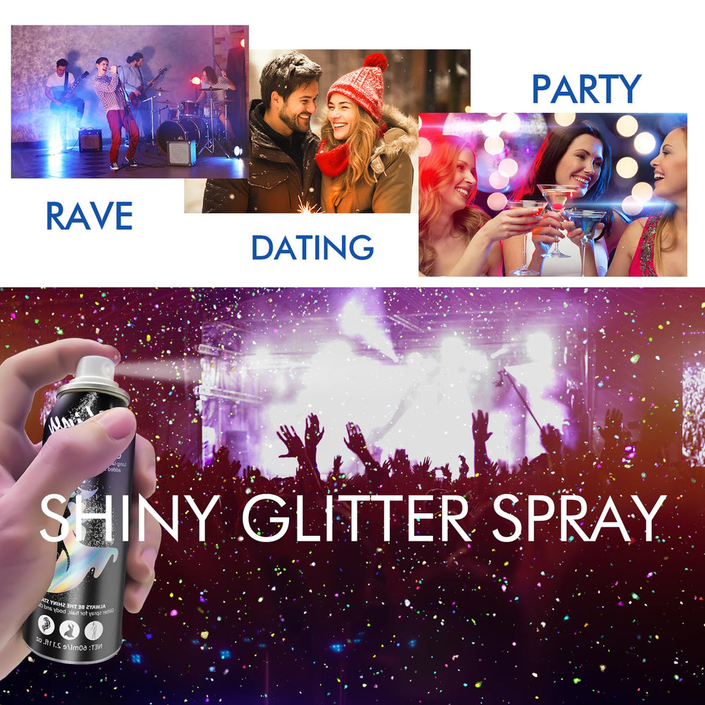 Ragkun body shoulder sparkle displaying long-lasting shimmering effect