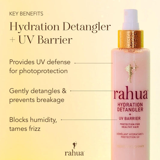 Rahua spray nozzle closeup demonstrating fine mist application