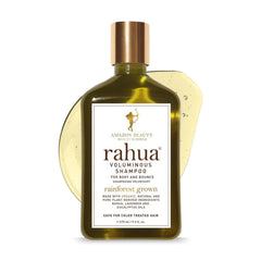 Rahua front label showing product name and volume for easy recognition and trust