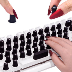 Raisetip front packaging showing the 70-piece black sticker set, convenient gifting