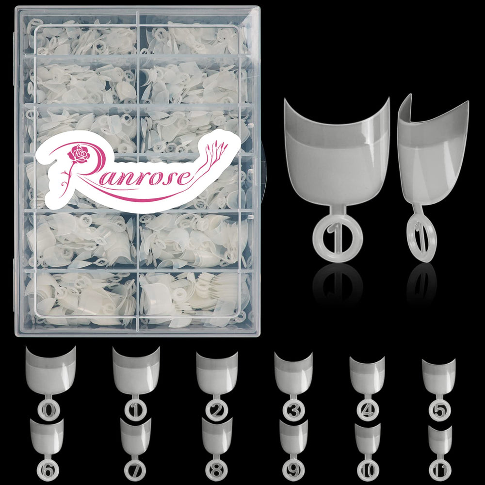 ranrose front packaging showing full 600pcs kit and clear box benefit of organized storage