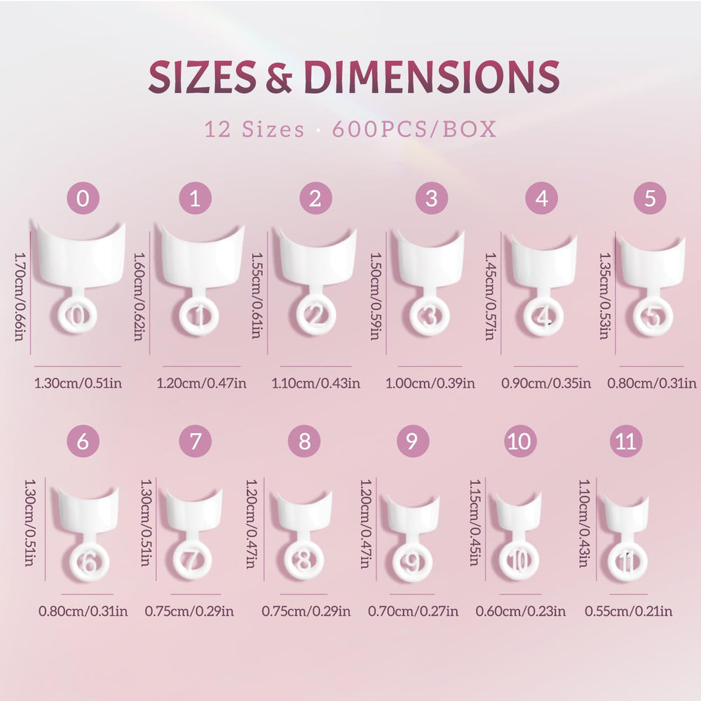 ranrose transparent organizer grid with numbered compartments for fast size selection