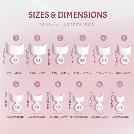 ranrose transparent organizer grid with numbered compartments for fast size selection