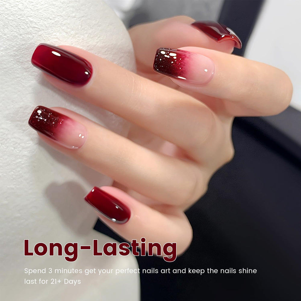 RARJSM 15ml bottle beside ruler highlighting generous capacity for multiple manicures