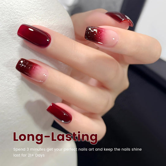 RARJSM 15ml bottle beside ruler highlighting generous capacity for multiple manicures