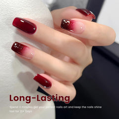 RARJSM 15ml bottle beside ruler highlighting generous capacity for multiple manicures