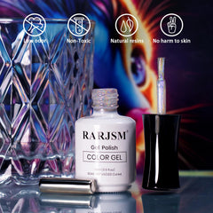 RARJSM before and after nails showing dramatic transformation and polish durability