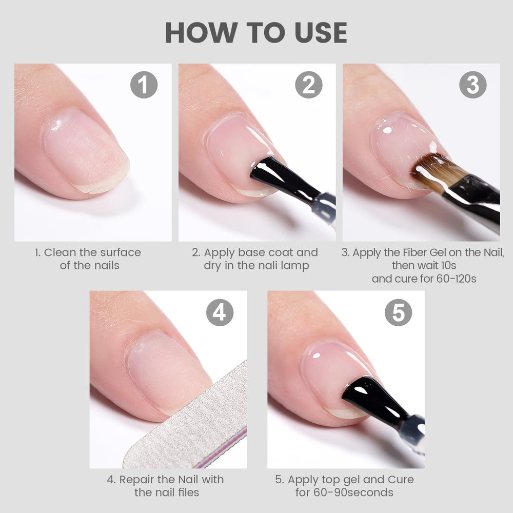 RARJSM before and after repaired nail comparison showing visible strength and smoother surface
